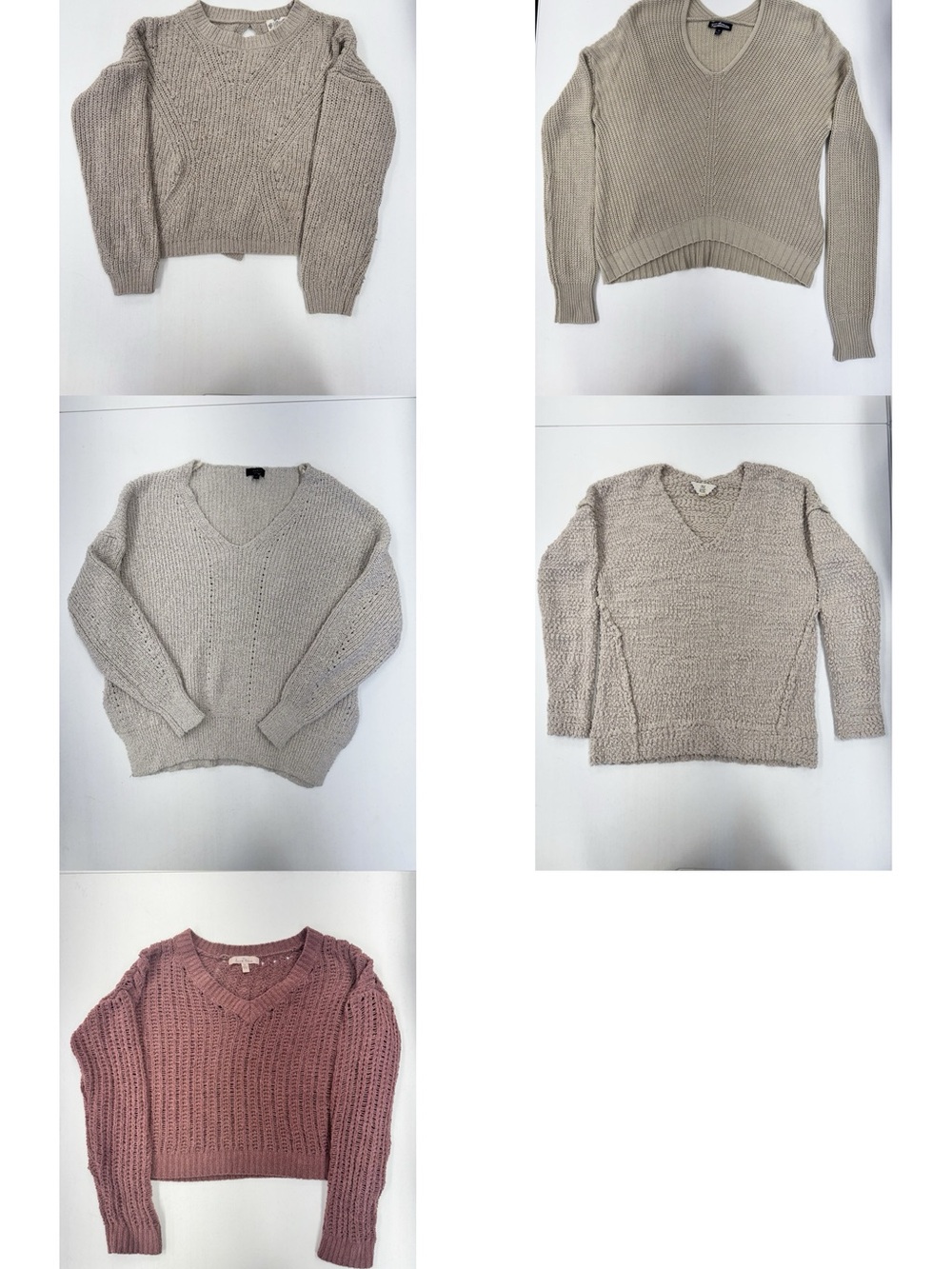 Bundle of 5 Sweaters